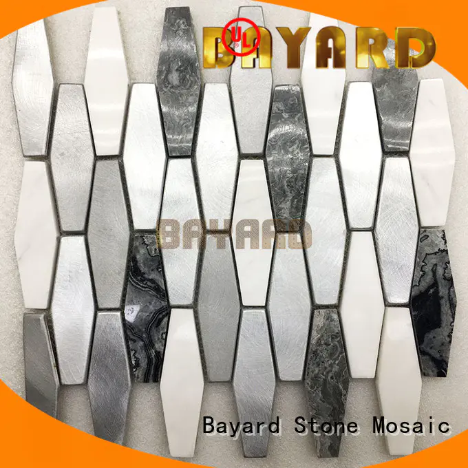 light round mosaic tiles many Bayard