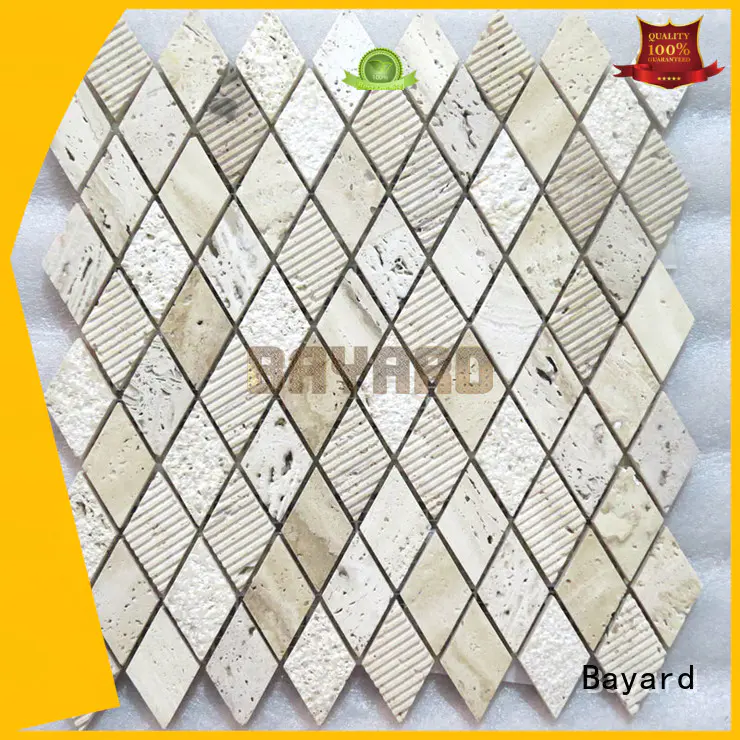 Bayard tiles travertine mosaic floor tile in china for bathroom