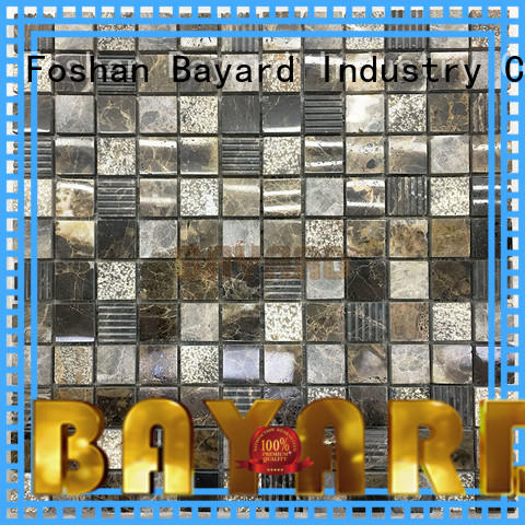 marquina natural stone mosaic wall tile newly for bathroom Bayard