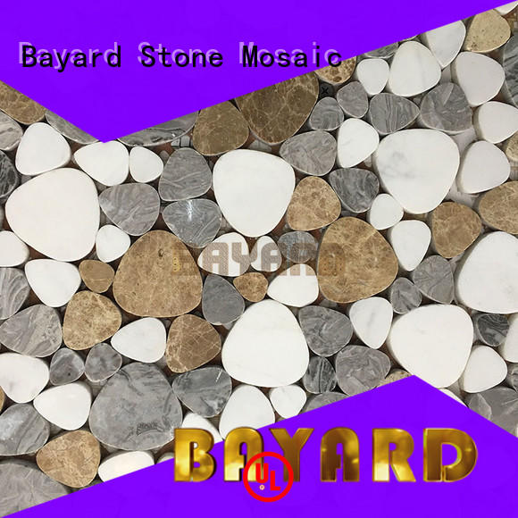 Bayard widely used stone mosaic wall tiles umbrellatypeshelltype