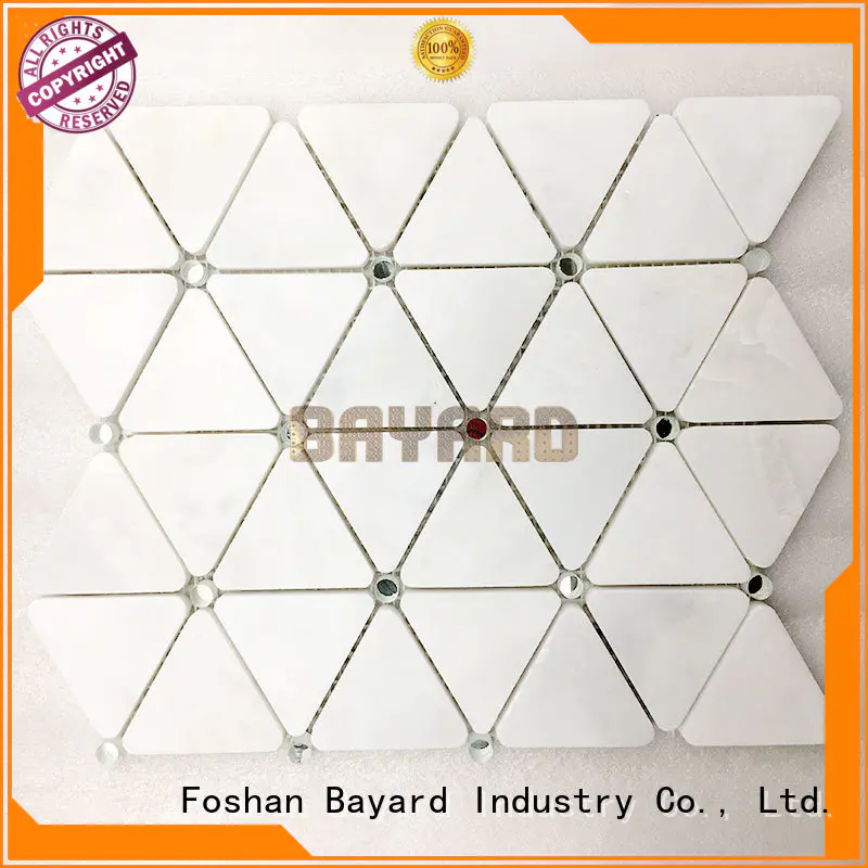 Bayard cool glass mosaic wall tiles shop now for hotel lobby