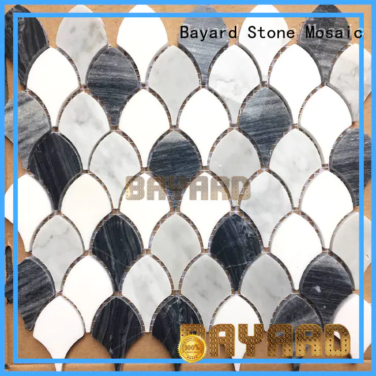 widely used grey mosaic floor tiles marble newly for foundation