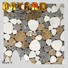 Bayard light grey mosaic floor tiles factory price
