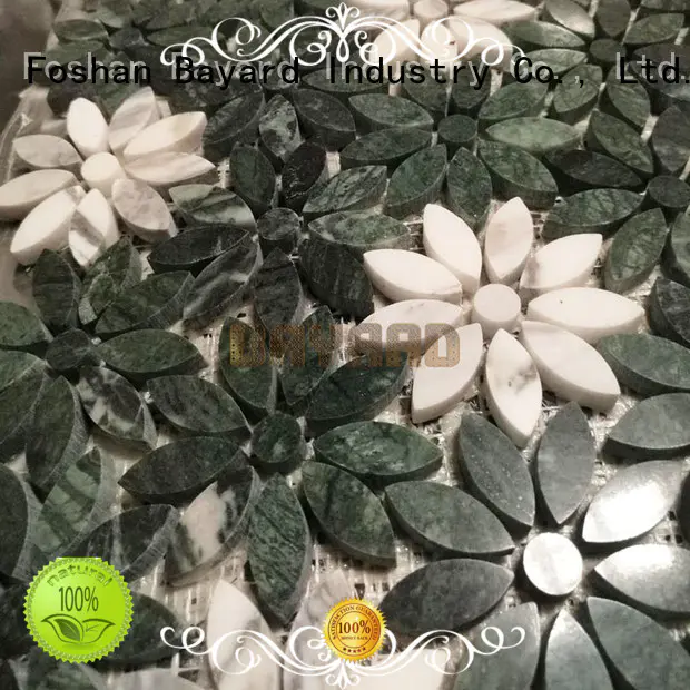 marble 2x2 mosaic tile factory for wall decoration