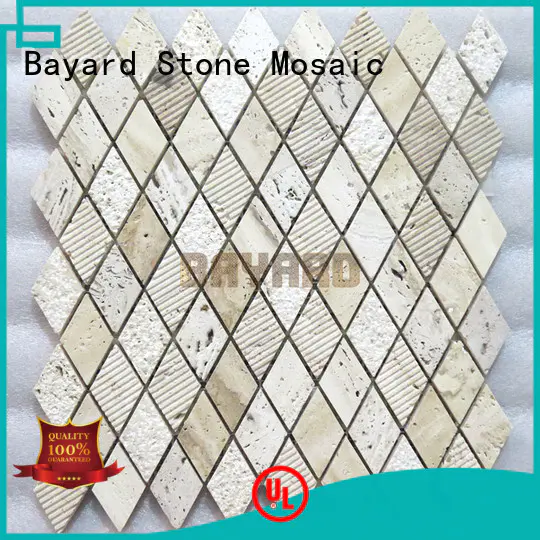 Bayard tile travertine mosaic wall tile vendor for bathroom
