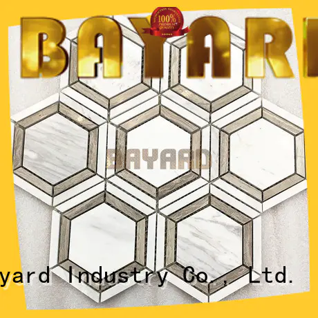 Bayard square rectangle mosaic tiles factory price for bathroom