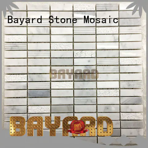 wall stone mosaic tile backsplash vendor Bayard