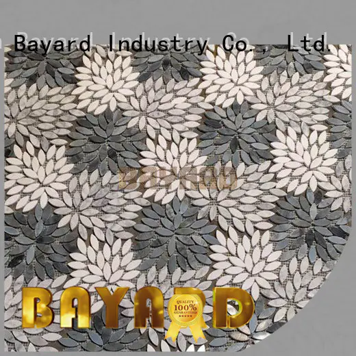 stone silver grey mosaic tiles colors Bayard