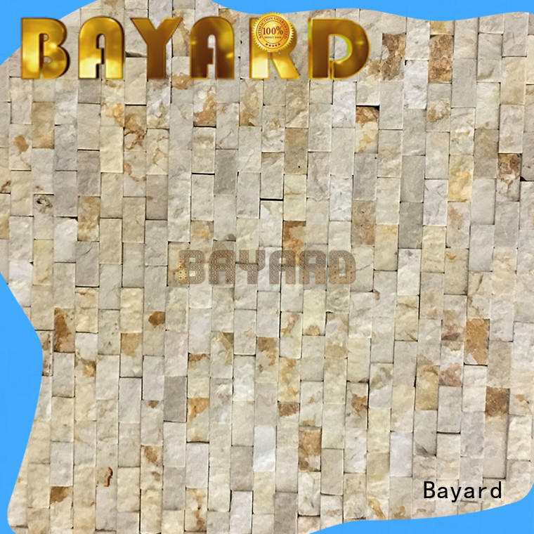Bayard black black marble mosaic tile supplier