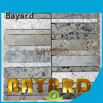 Bayard marfil mosaic bathroom floor tile for hotel
