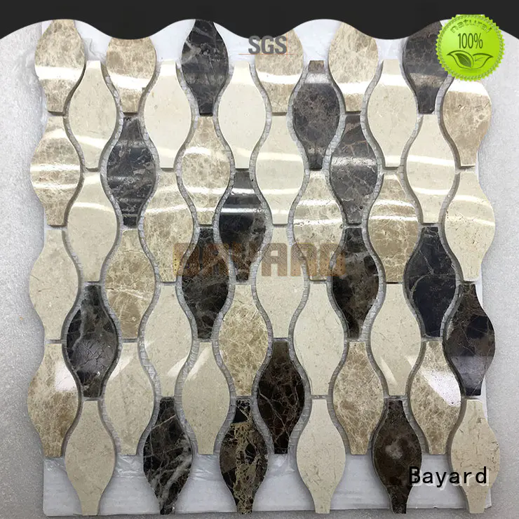 Bayard high-end marble mosaic floor tile factory price