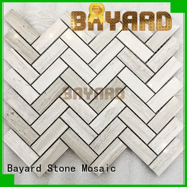 Bayard line grey mosaic tiles for decoration
