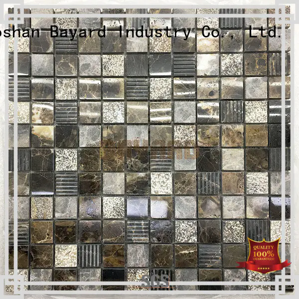 Bayard light mosaic tile patterns for hotel