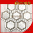 2x2 ceramic mosaic tile hexagan supplier for wall decoration