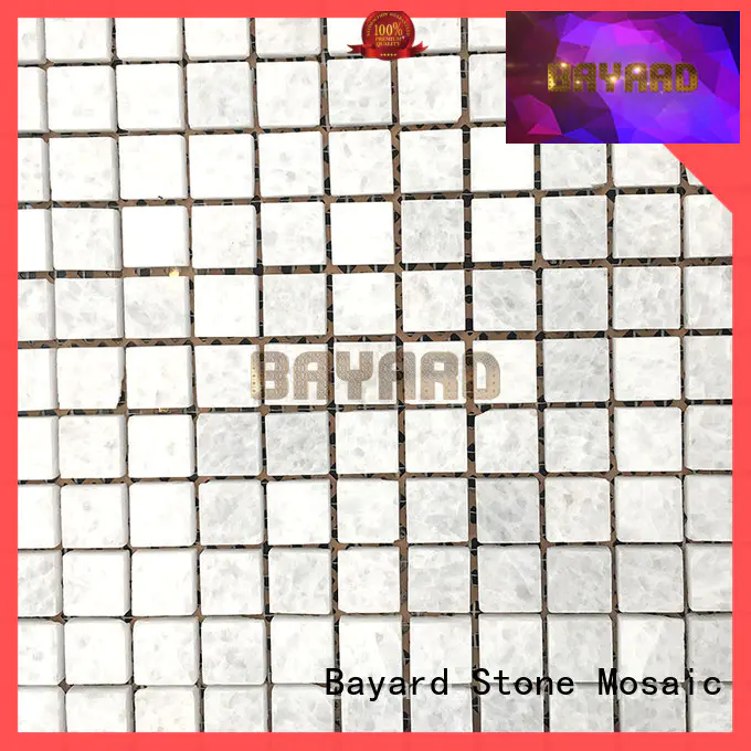 Bayard cool black and grey mosaic tiles overseas market for wall decoration
