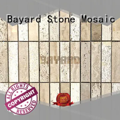 Bayard tiles travertine mosaic floor tile in china for decoration