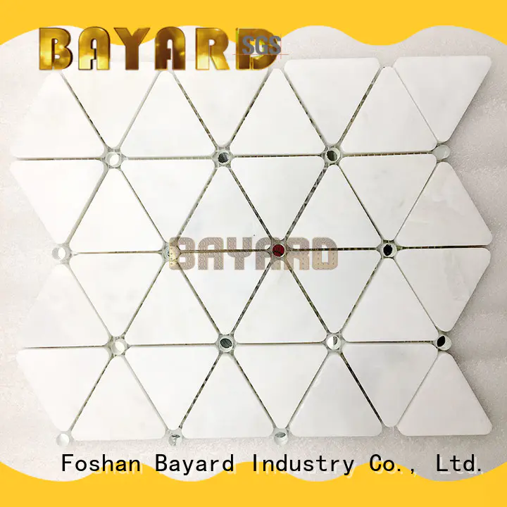 Bayard chips glass mosaic bathroom tiles owner for hotel lobby