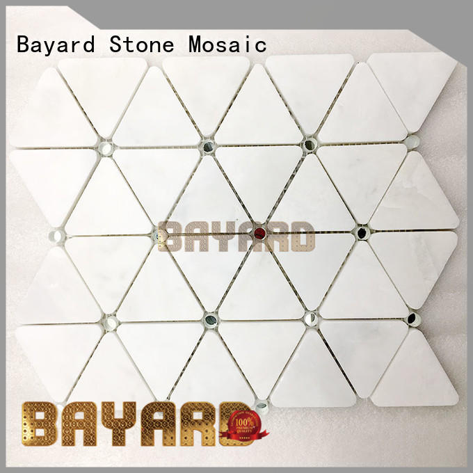 Bayard cool glass mosaic bathroom tiles overseas market for wall decoration